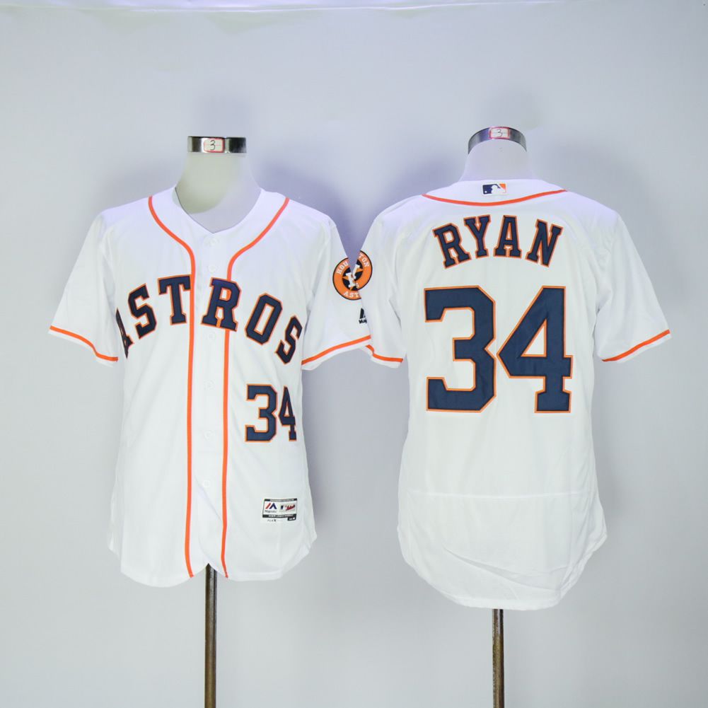 Men Houston Astros 34 Ryan White MLB Jerseys